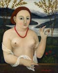 Young Woman with an Acorn