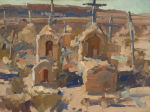 <b>Resting Place</b>, 2009<br>Oil on linen laid on board, 12x16 inches<br>$1250