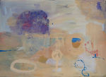 <b>Dune Moonrise</b><br>Mixed Media on paper, 30x40 inches framed<br>$2300