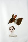 <b>Pet Deer</b>, 2012<br>Mixed Media on paper, 30x22 inches unframed<br>$1100