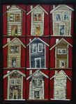 <b>Planned Neighborhood</b>, 2010<br>Mixed Media Collage, 21x15 inches<br>$650