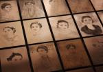 <b>Forty Fridas (detail)</b>, 2012<br>Etched copper plates mounted on panels, Size variable<br>$15000