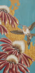 <b>Humming Bird II</b>, 2009<br>Mixed Media/Acrylic, 24x12 inches<br>$500
