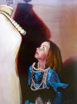 <b>Young Trepidation</b>, 2010<br>Oil on canvas, 24x18 inches<br>$1200