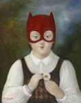 <b>Loves Me... Loves Me Not...</b>, 2010<br>Oil on panel, 10x8 inches<br>$2700
