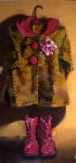Checkered Winter Coat