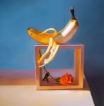 <b>Love Struck Suddenly That Hour</b>, 2008<br>Oil on Canvas, 24x24 inches<br>$950