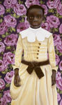 <b>Antionette</b>, 2010<br>Acrylic & Charcoal on Paper, 70x41 inches<br>$4200