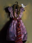 <b>Paper Bird</b><br>Oil on canvas, 20x16 inches<br><i>sold</i>