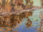 <b>Sunset Reflections</b>, 2009<br>Oil on canvas, 30x40 inches<br><i>sold</i>
