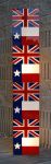 <b>TX + U.K.</b>, 2009<br>Cast acrylic and electrical components, 40x16x8<br>$900