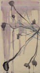 <b>Shadow Bouquet</b>, 2010<br>Ink & Watercolor on rice paper, 39.5 x 22 inches unframed<br>$1500