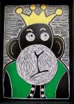 Monkey with Crown