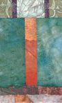 <b>Garden Gate</b>, 2009<br>Handmade paper & Acrylic, 24x15 inches unframed<br>$950