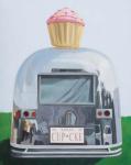 <b>Cupcake</b>, 2010<br>Oil on panel, 60x48 inches<br>$5800