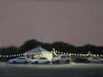 <b>Car Lot</b>, 2010<br>Oil, 9x12 inches<br>$1050
