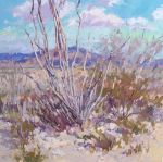 <b>Ocotillo Vista</b>, 2009<br>Oil on canvas, 36x36 inches<br>$5000