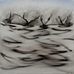 <b>Lady Bird Lake</b>, 2011<br>Oil on panel, 24x24 inches<br>$1800
