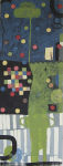<b>Night in the Dunes</b><br>Mixed Media on panel, 32x12 inches<br>$1200