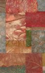 <b>Growing Days</b>, 2009<br>Acrylic & Handmade Paper, 24x15 unframed<br>$950