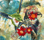 <b>Sweet Somethings</b>, 2010<br>Mixed Media, 10x10 inches<br><i>sold</i>