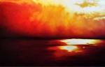 <b>Huron</b>, 2010<br>Oil on canvas, 36x60 inches<br>$4000