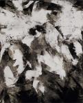 <b>No Return</b>, 2011<br>Ink on rice paper on panel, 38x31 inches<br>$1800