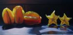 <b>Starfruit</b>, 2010<br>Oil on gesso board, 18x36 inches<br><i>sold</i>