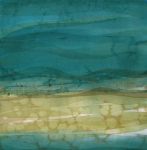 <b>Three Arch Bay II</b>, 2010<br>Watercolor, 10x10 image, 20x20 inches framed<br>$800
