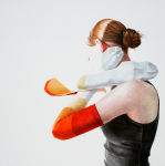 <b>Perception refined through the experience of affliction</b>, 2010<br>Watercolor on clayboard, 22x22 inches<br>$2600