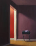 <b>Hotel Room</b>, 2009<br>Oil, 20x16 inches<br>$2150