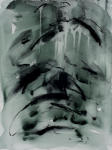 <b>Light on Water XLI</b>, 2012<br>Watercolor and charcoal on paper, 16x12 inches<br><i>sold</i>