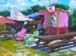 <b>Cutie Pies</b>, 2010<br>Oil on canvas, 6x8 inches<br><i>sold</i>