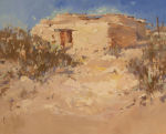 <b>Desert Dwelling</b>, 2009<br>Oil on canvas, 24x30 inches<br>$3800