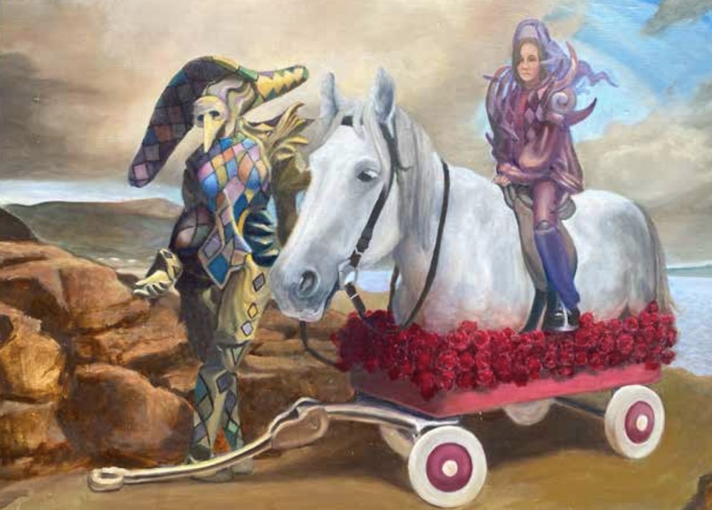 Horse and the Harlequin