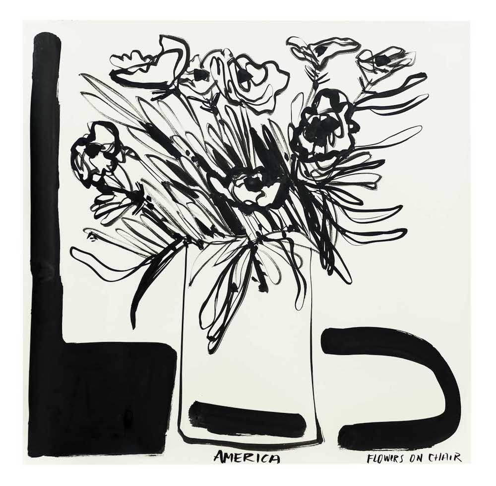 Flowers on Chair by the Window