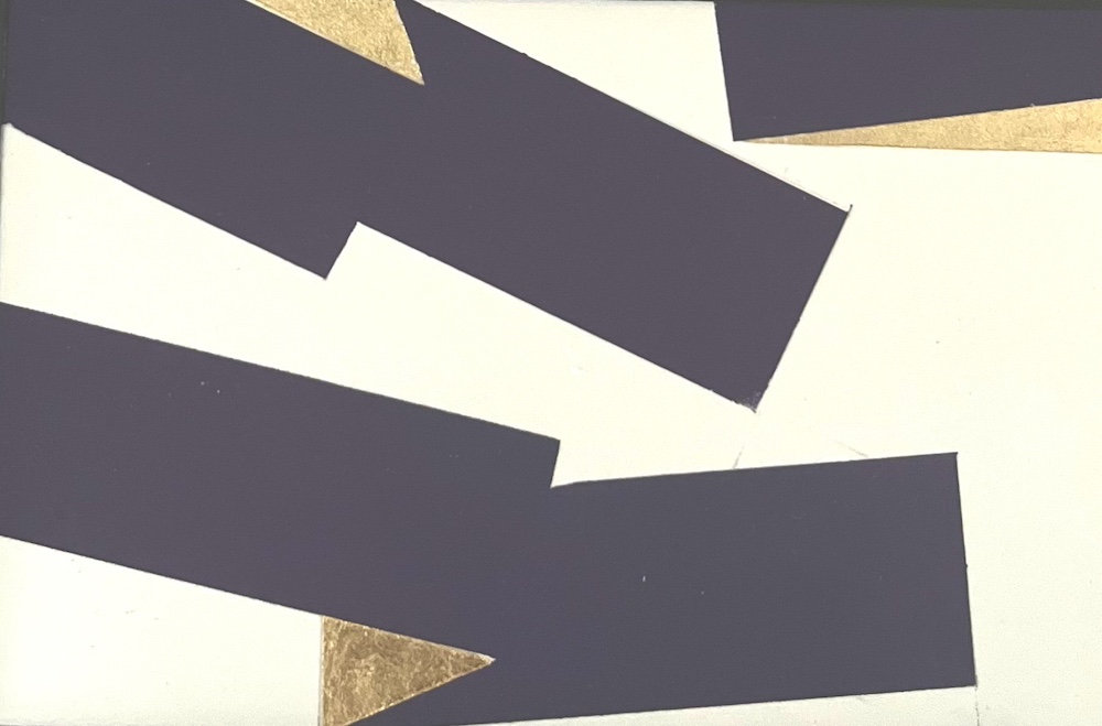 Untitled: Purple, Gold