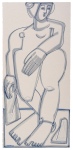 Woman in Gray Standing