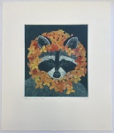 Raccoon in Flower Hat (Western Wallflower), 2/20 E.V.