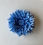 Cobalt Pocelain Chrysanthemum